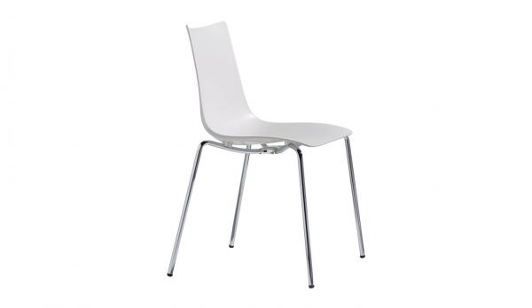 Silla tecnopolimero "Cebra"