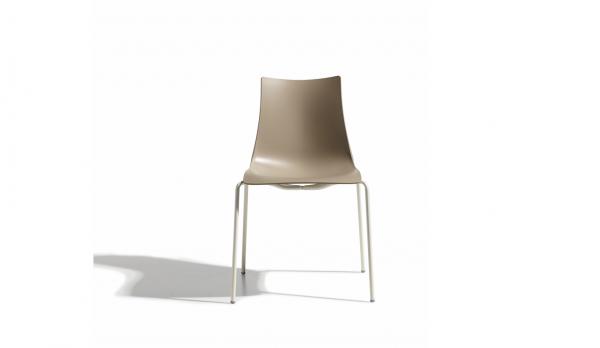 Silla tecnopolimero "Cebra" para EXTERIOR