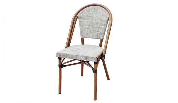 Silla con estructura de aluminio y textilene