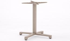 Base de aluminio con forma de cruz en varios colores