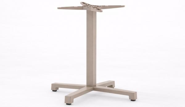 Base de aluminio con forma de cruz en varios colores