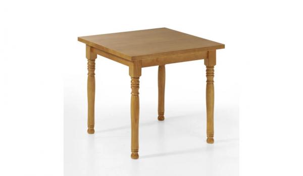 Mesa de madera contract varios tamaños - patas torneadas