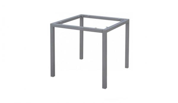 Pie de mesa para tableros de 70x70 aluminio en varios colores