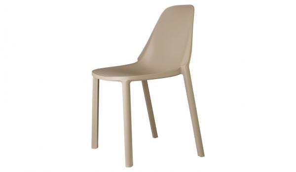 Silla de resina Pau sin brazos- Oferta