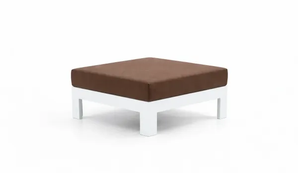 Otomán de aluminio "Lagos"