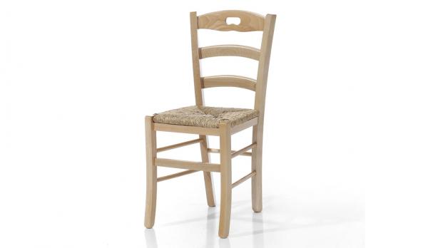 Silla de madera en varios colores