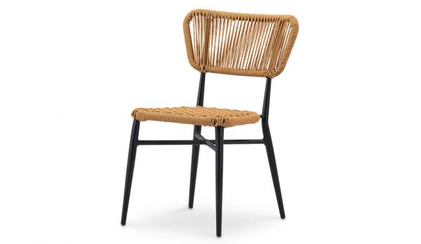 Silla de cuerda color natural