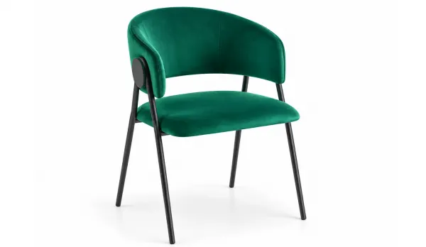 Sillón de hosteleria con terciopelo - fácil limpieza