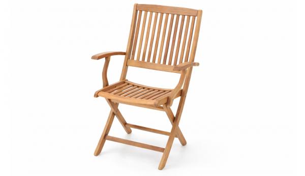 Silla de teca grado A