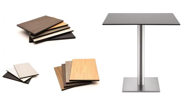 tablero RECTANGULAR Compacto 120cm x 70cm