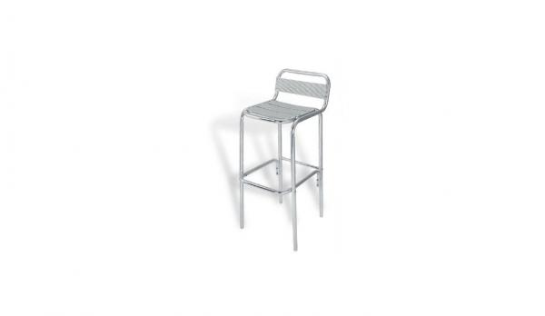 Taburete alto aluminio 1110