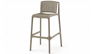 Taburete de polipropileno de diseño elegante