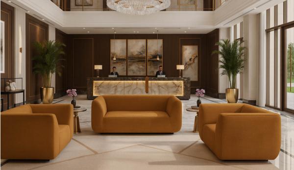 Sofas de diseño para hosteleria interior