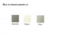 Base central plegable ALTA aluminio disponible en 3 colores "Nome"