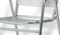 silla exterior aluminio