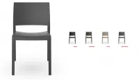 Sillas Polipropileno en 4 colores distintos