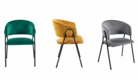 Sillón de hosteleria con terciopelo - fácil limpieza